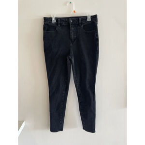 Womans American Eagle Dream Stretch Black Jeans 12